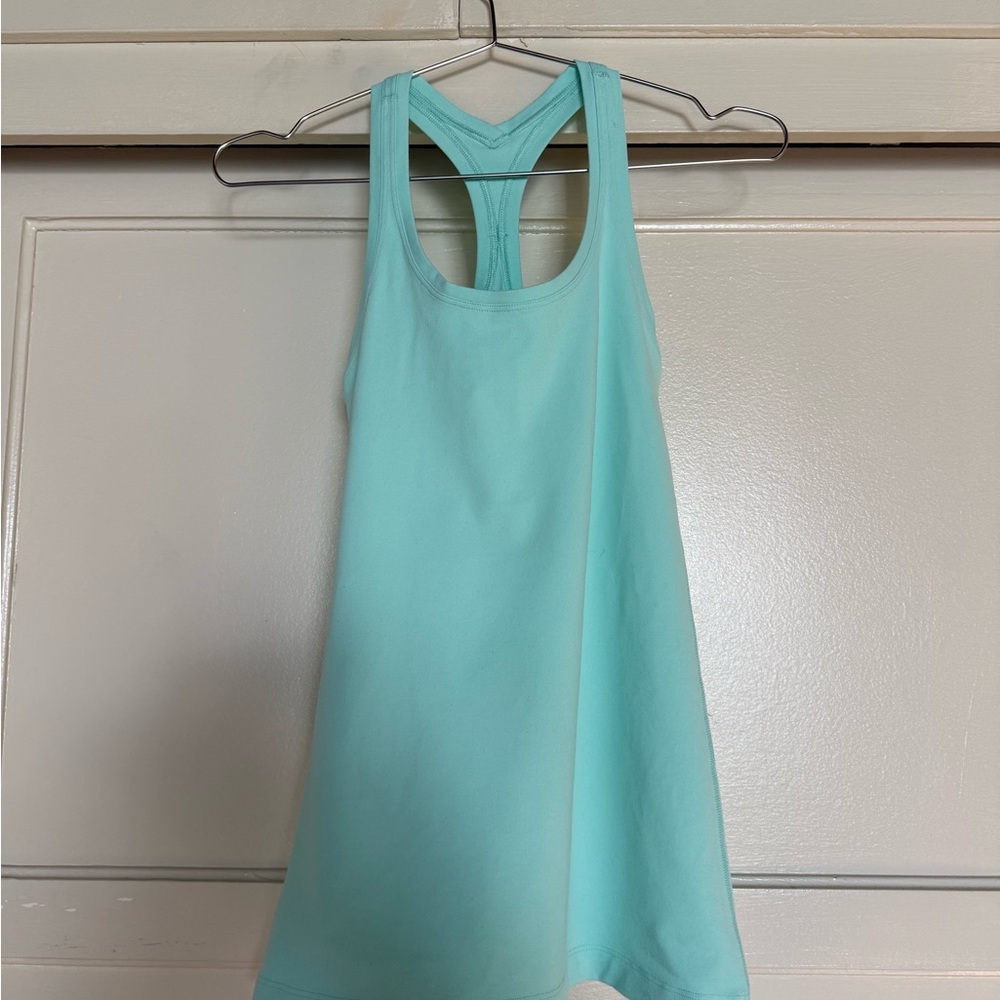 Lululemon Seafoam Racerback Tank Top
